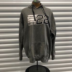 Dark grey hoodie